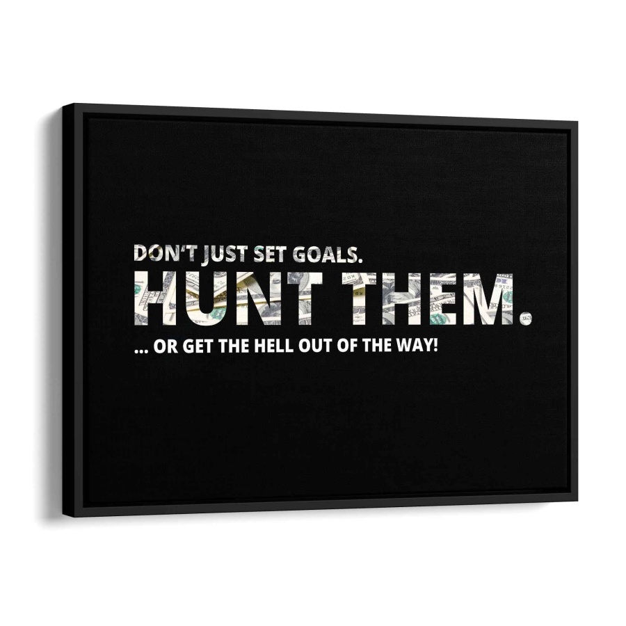 Hunt your goals Poster 40x30cm - ArtMind