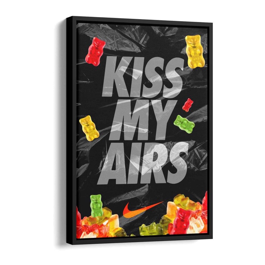Kiss my Airs Alu Gebürstet 120x80cm - ArtMind