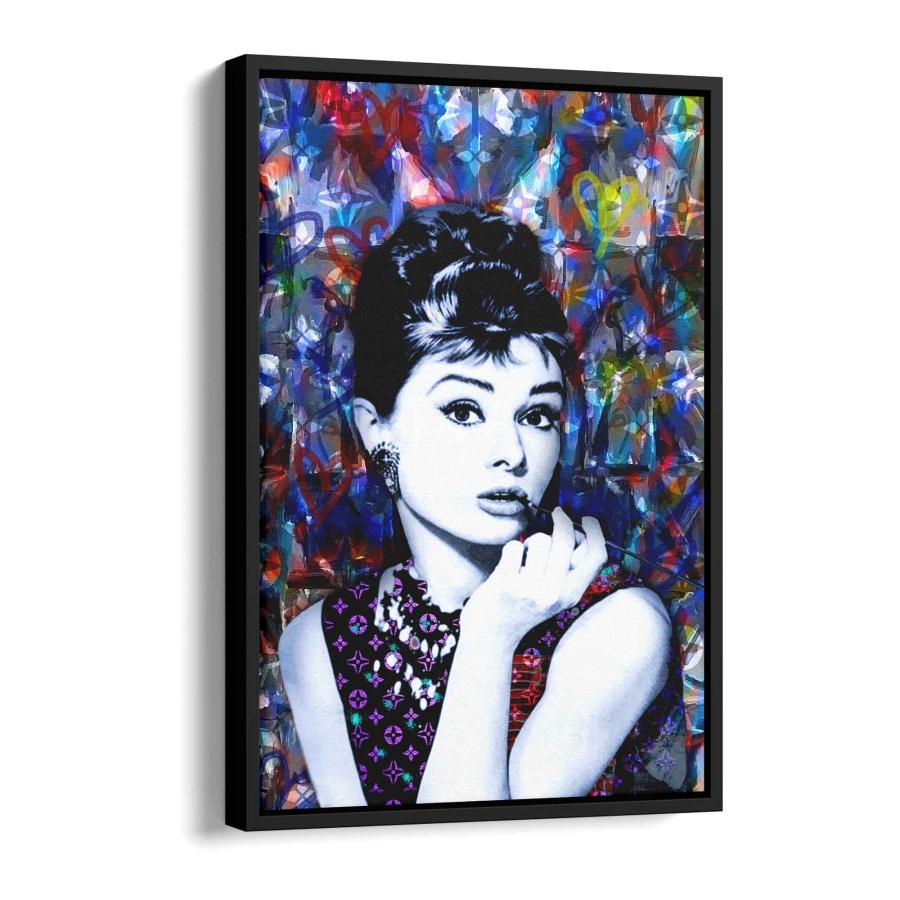 Audrey Hepburn Acryl Glas 60x40cm - ArtMind