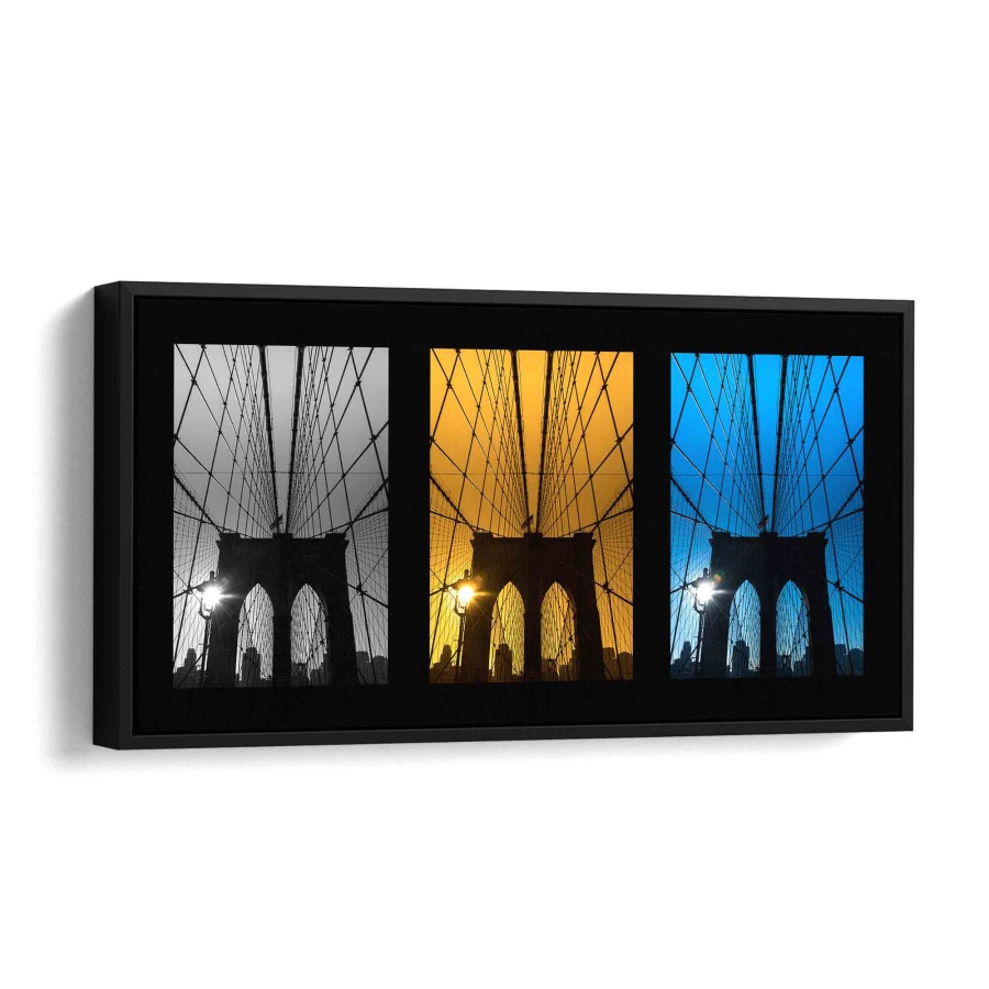 Brooklyn Bridge Acryl Glas 60x30cm - ArtMind