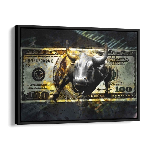 Wall Street Bull Poster 150x100cm - ArtMind