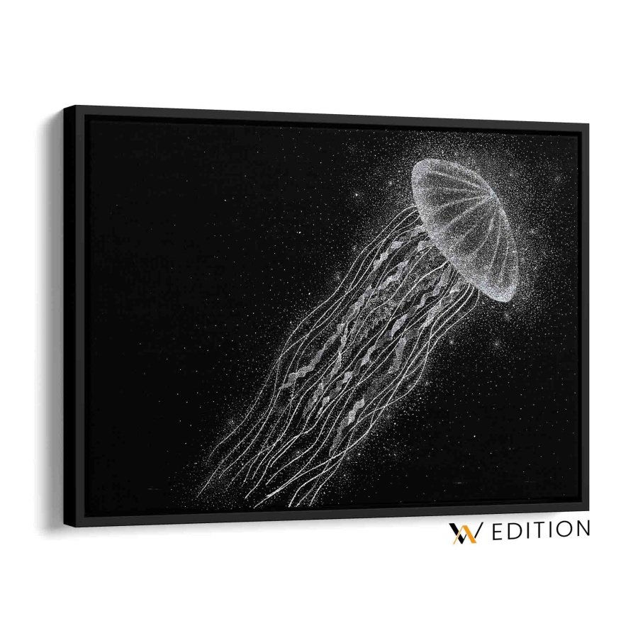 Jellyfish Alu Gebürstet 80x60cm - ArtMind