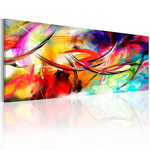 murando - Bilder 150x50 cm Vlies Leinwandbild 1 TLG Kunstdruck modern Wandbilder XXL Wanddekoration Design Wand Bild - Abstrakt a-A-0001-b-b