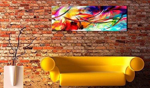 murando - Bilder 150x50 cm Vlies Leinwandbild 1 TLG Kunstdruck modern Wandbilder XXL Wanddekoration Design Wand Bild - Abstrakt a-A-0001-b-b