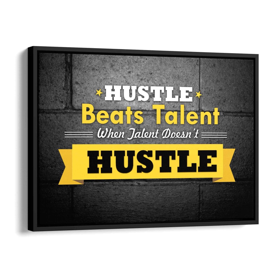 Hustle beats Poster 40x30cm - ArtMind