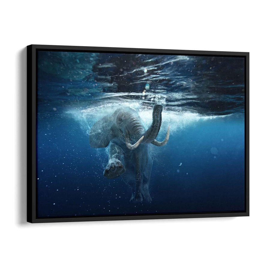 Diving Giant Acryl Glas 150x100cm - ArtMind