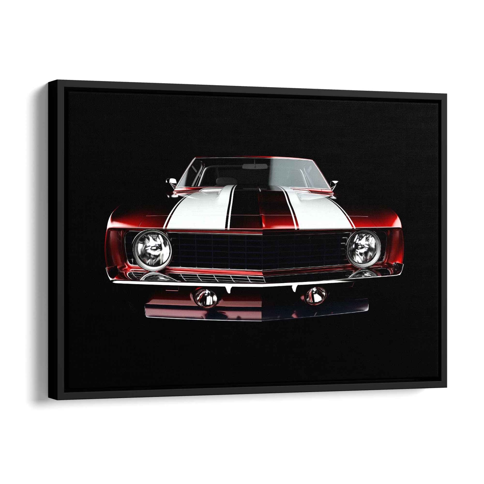 Muscle Car Alu Gebürstet 150x100cm - ArtMind