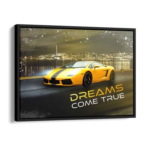 Dreams come true Acryl Glas 60x40cm - ArtMind