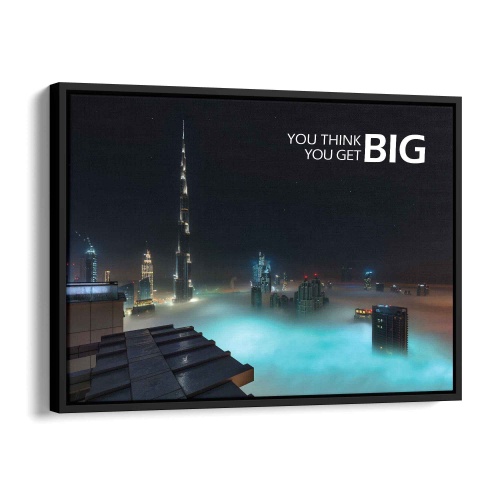 Think big Poster 120x80cm - ArtMind