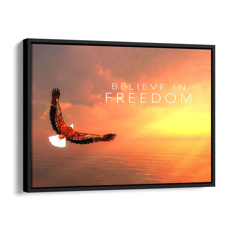 Freedom Acryl Glas 40x30cm - ArtMind