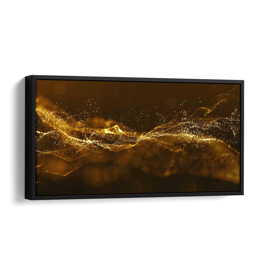 Golden Flow Alu Weiß 60x30cm - ArtMind