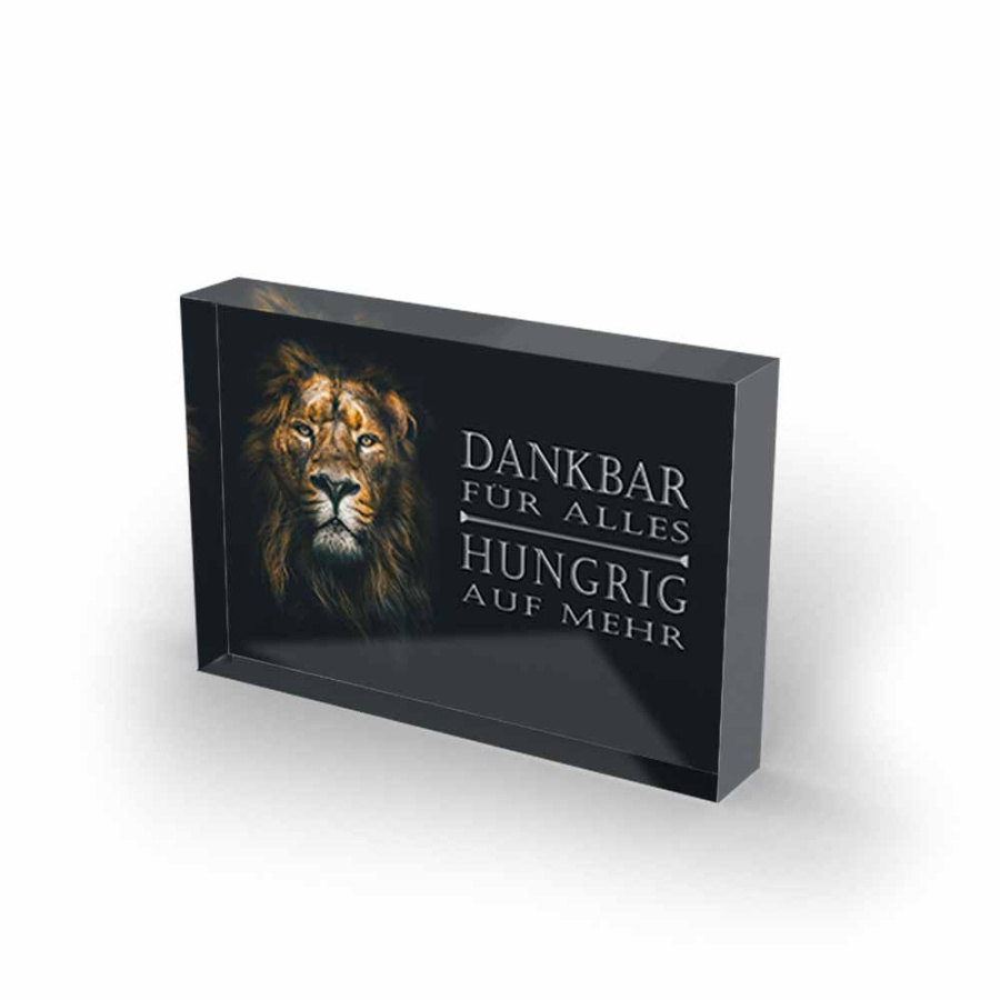 Dankbar & Hungrig 15x10cmcm - ArtMind