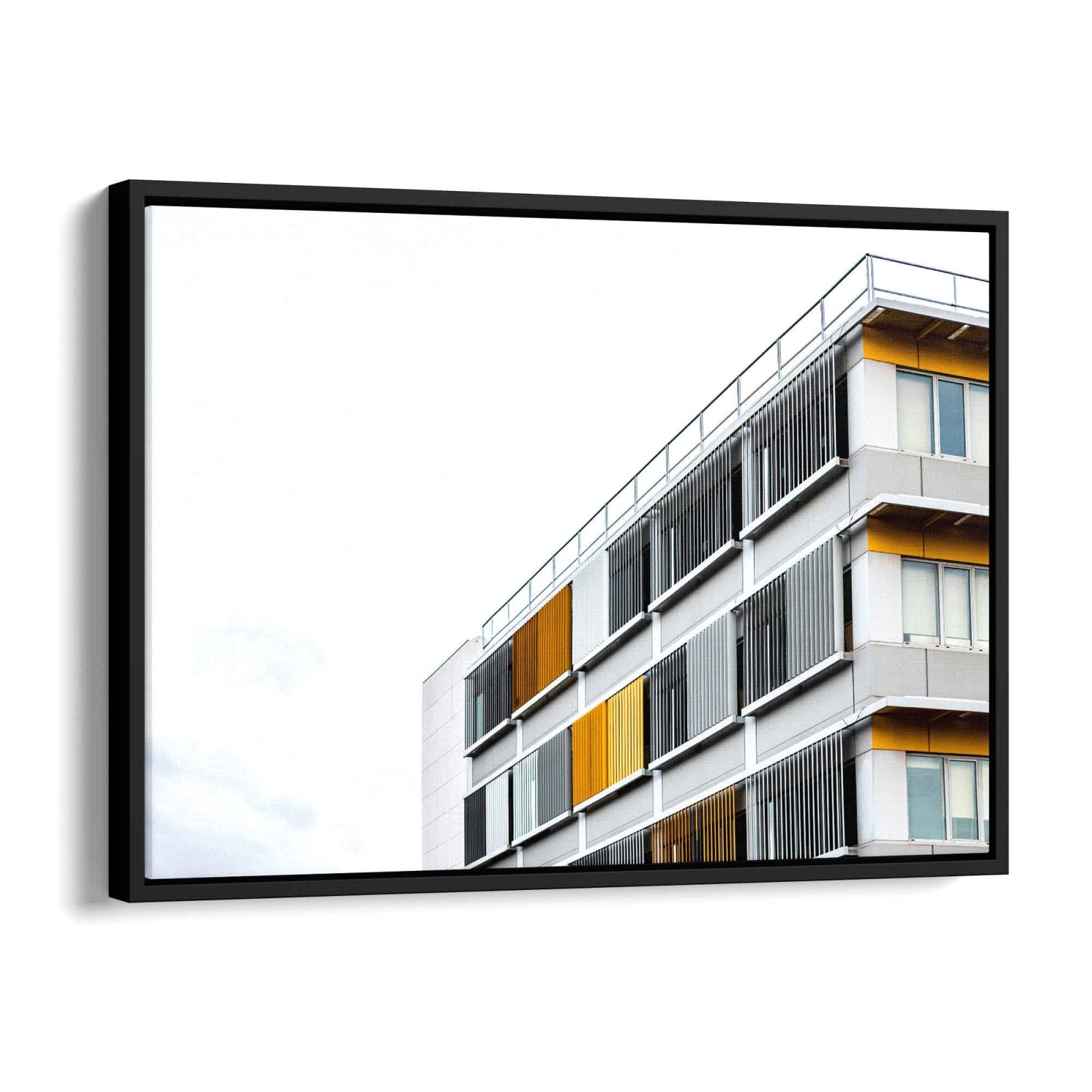 Yellow Window Poster 120x80cm - ArtMind