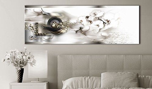 murando - Bilder 150x50 cm Vlies Leinwandbild 1 TLG Kunstdruck modern Wandbilder XXL Wanddekoration Design Wand Bild - Orchidee Blumen a-A-0203-b-b