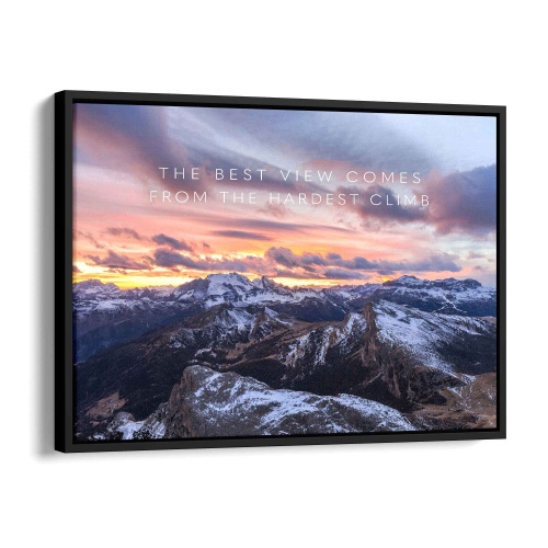 The best view Poster 80x60cm - ArtMind