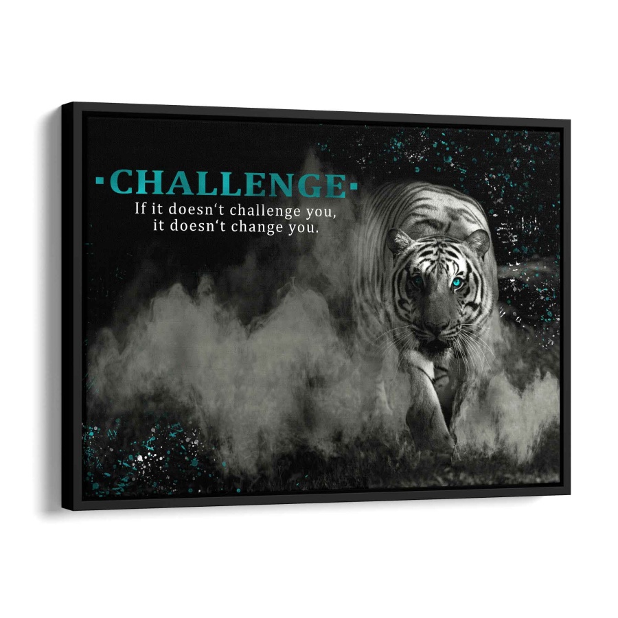 Challenge Alu Weiß 60x40cm - ArtMind