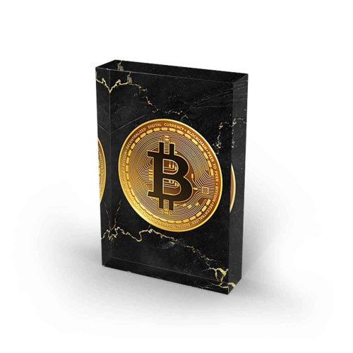 Bitcoin - Gold 10x15cmcm - ArtMind