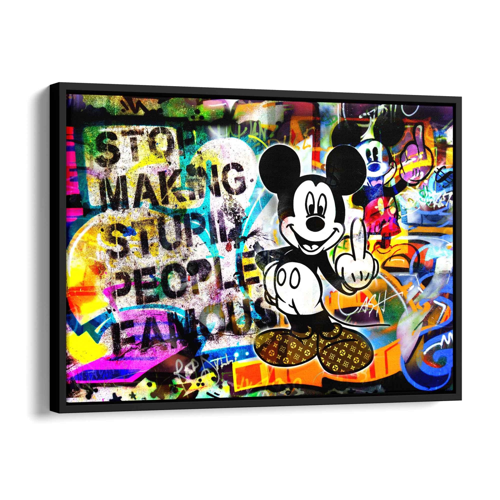 Stupid people Poster 40x30cm - ArtMind