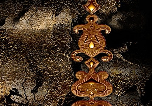 murando - Bilder 100x50 cm Vlies Leinwandbild 5 TLG Kunstdruck modern Wandbilder XXL Wanddekoration Design Wand Bild - Abstrakt Tiere Elefant Löwen Flusspfend Nilpfend g-A-0011-b-o