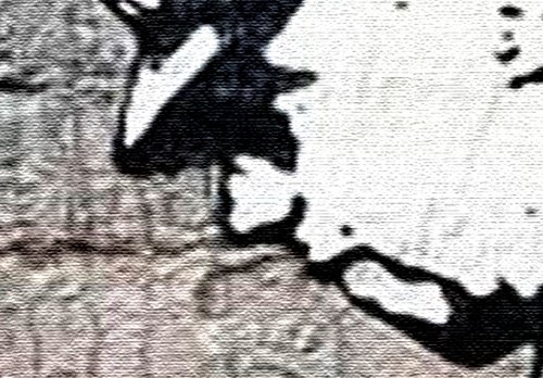 murando - Bilder Banksy Super Mario Mushroom Cop 120x80 cm Vlies Leinwandbild 1 TLG Kunstdruck modern Wandbilder XXL Wanddekoration Design Wand Bild - Street Art Graffiti Urban h-B-0080-b-a