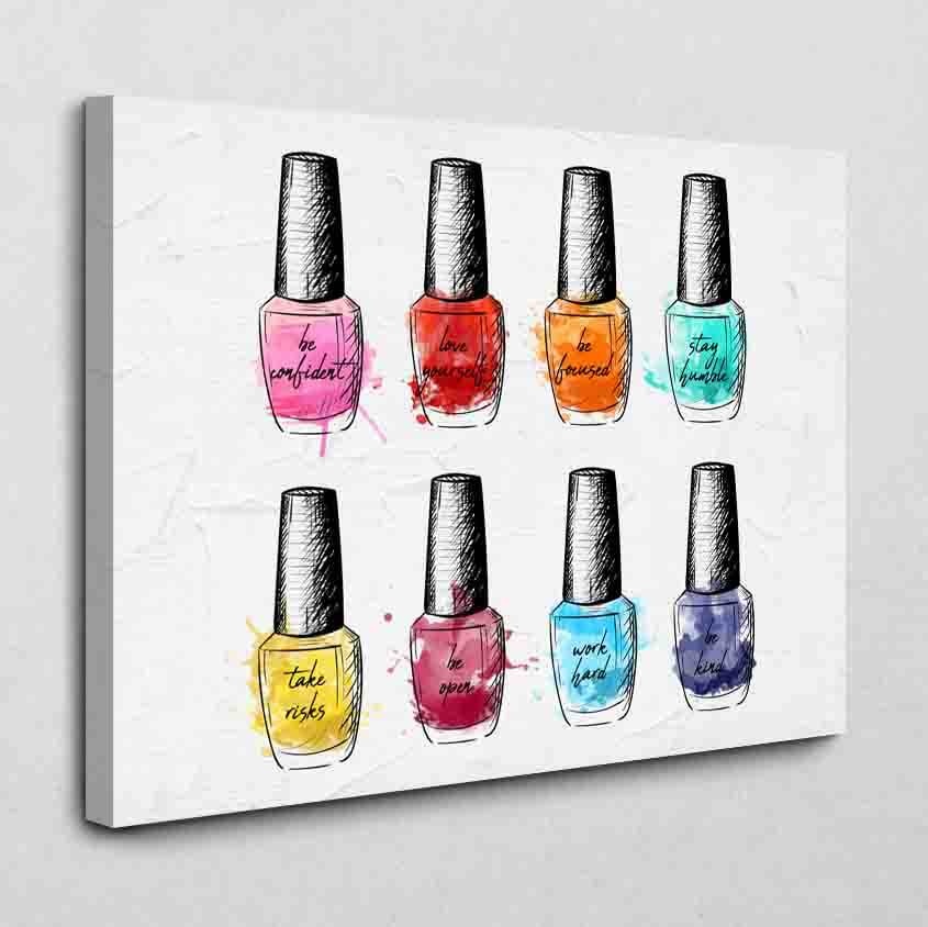 Leinwandbild Nail Polish - Success Collection