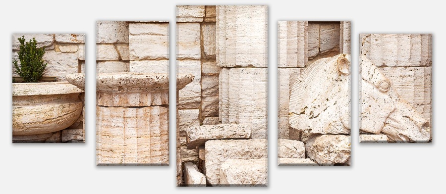 3D-Wandsticker alte griechische säulen - Wandtattoo