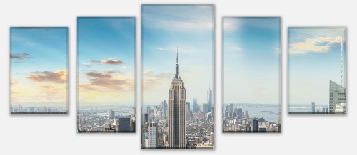 Leinwandbild Midtown und Manhattan - NYC