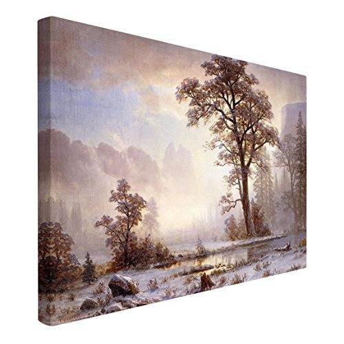 Bilderwelten Leinwandbild Albert Bierstadt - Tal des...