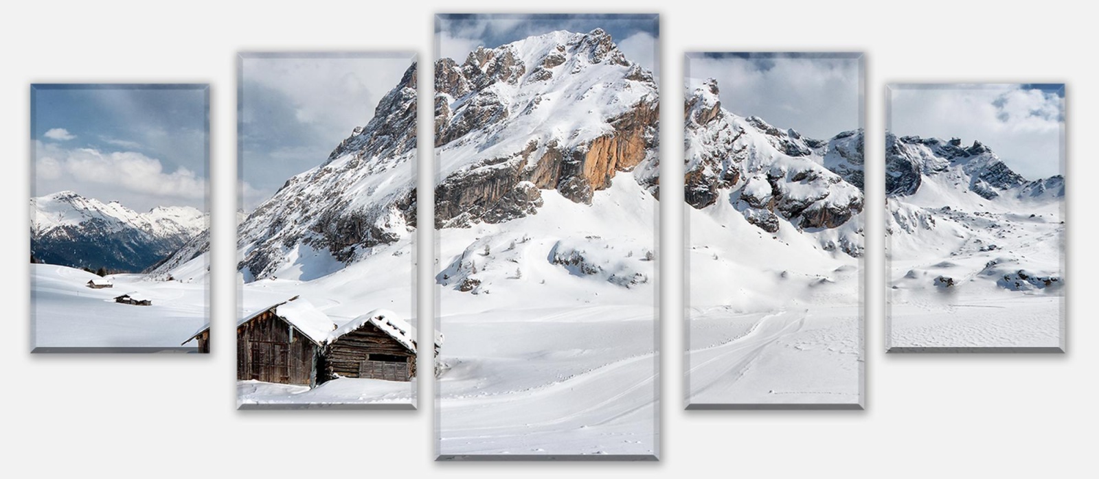 Leinwandbild Mehrteiler Dolomiten, Alpen, Italien