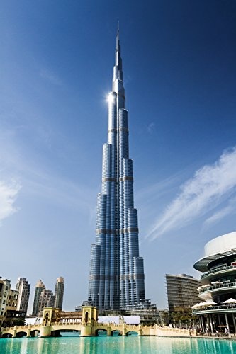Zopix Poster Dubai Tower Arabisch Khalifa Burj Wandbild -...