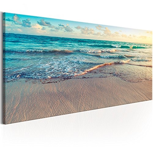 murando - Bilder Strand Meer 150x50 cm Vlies Leinwandbild...