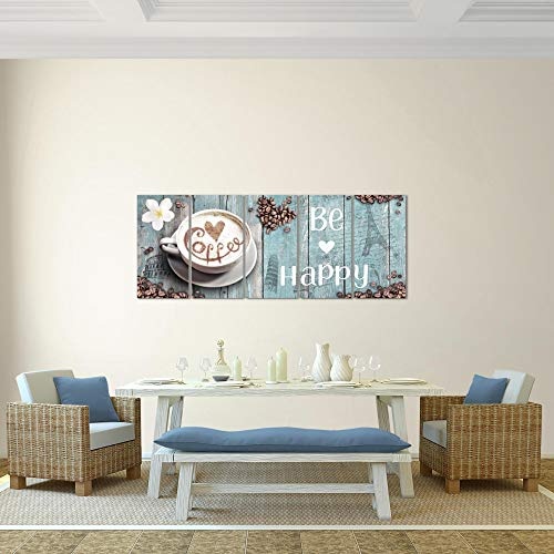 Bilder Küche Kaffee Wandbild 150 x 60 cm Vlies -...