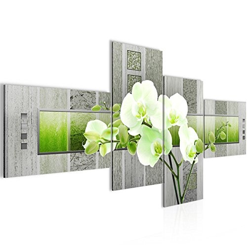 Bilder Blumen Orchidee Wandbild 200 x 100 cm Vlies -...