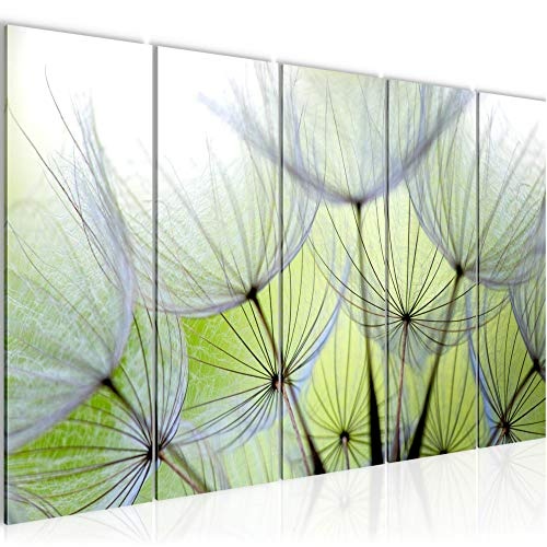 Bilder Blumen Pusteblume Wandbild 200 x 80 cm Vlies -...