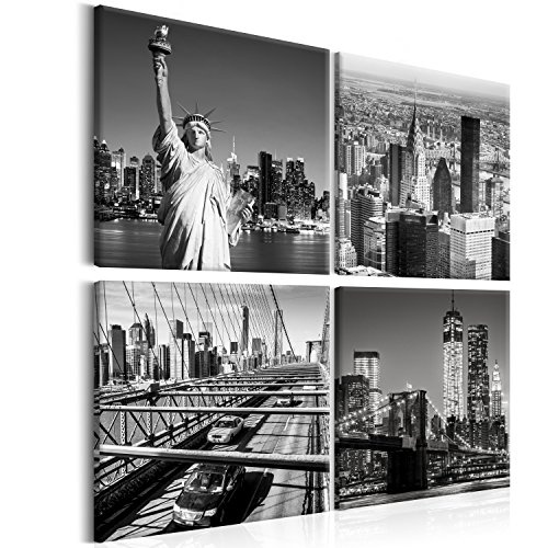 murando - Bilder New York 80x80 cm - Leinwandbilder -...
