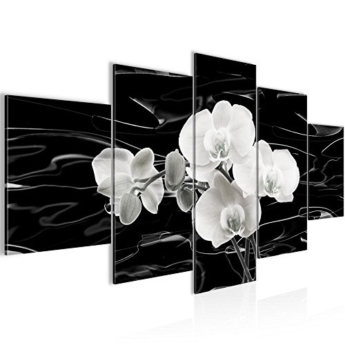 Bilder Blumen Orchidee Wandbild 200 x 100 cm Vlies -...