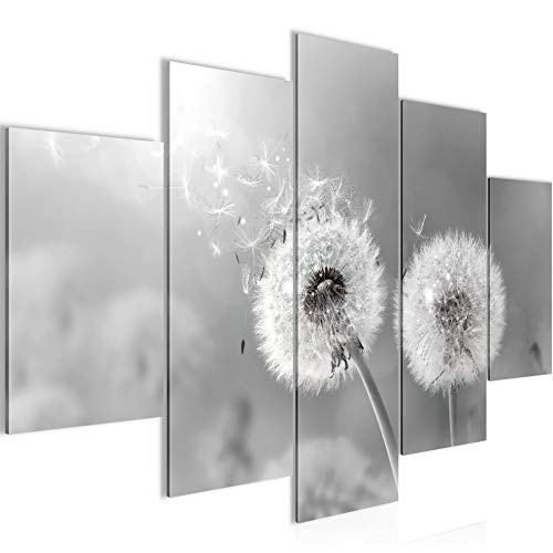 Bilder Blumen Pusteblume Wandbild 150 x 75 cm Vlies -...