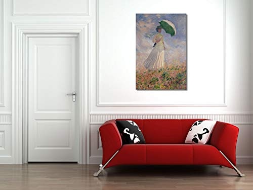 Claude Monet - Frau mit Sonnenschirm - 50x75 cm -...