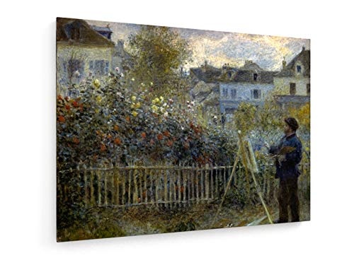 Claude Monet - Renoir - 100x75 cm - Textil-Leinwandbild...