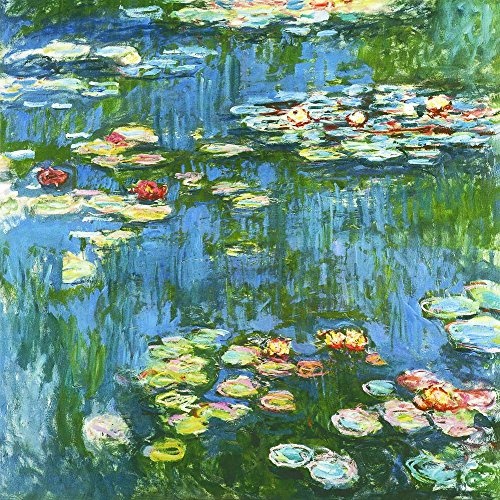 JH Lacrocon Claude Monet - Seerosen (Sonne)...