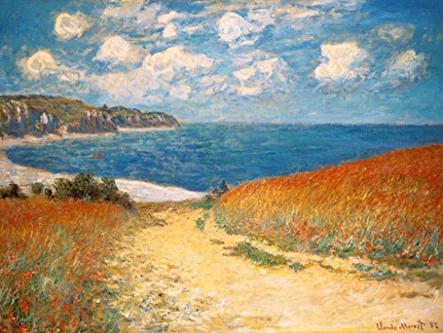 Kunstdruck/Poster: Claude Monet Strandweg zwischen...