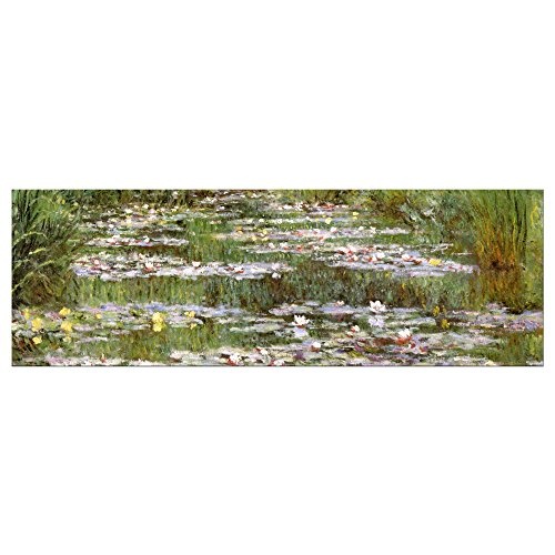 Keilrahmenbild Claude Monet Die japanische Brücke -...