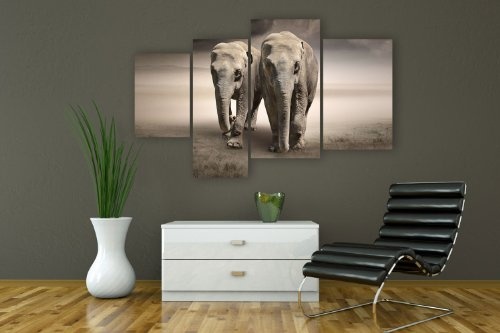 Leinwandbild Elefantentraum LW188 Wandbild, Bild auf...