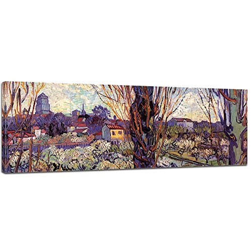 Keilrahmenbild Vincent Van Gogh Blick auf Arles -...