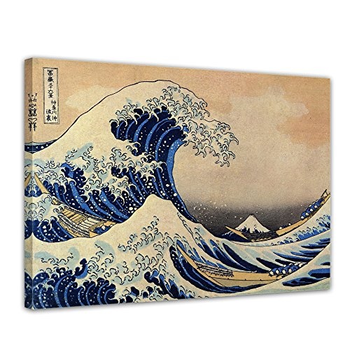 Keilrahmenbild Katsushika Hokusai Die große Welle...