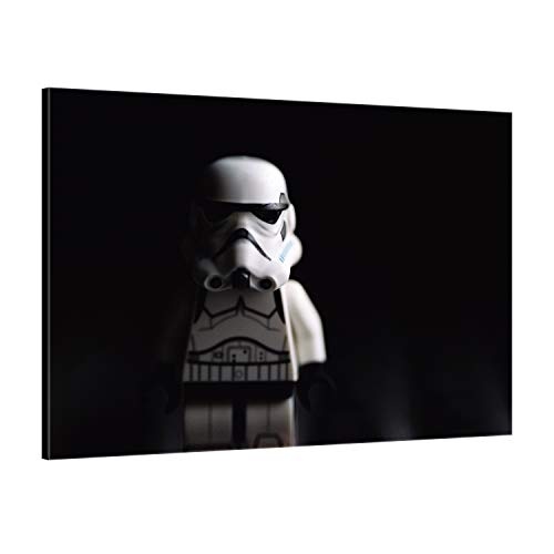 ge Bildet !!! SENSATIONSPREIS hochwertiges Leinwandbild - Stormtrooper I - 30 x 20 cm einteilig