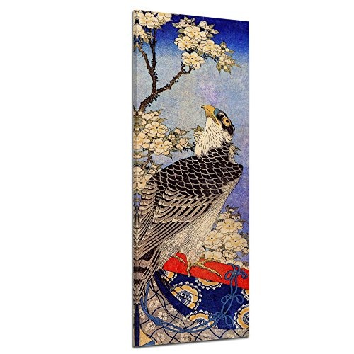 Keilrahmenbild Katsushika Hokusai Falke und...