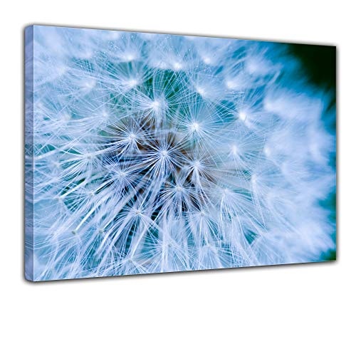 Keilrahmenbild - Pusteblume - Bild auf Leinwand - 120x90 cm - Leinwandbilder - Pflanzen & Blumen - Fauna - Löwenzahn - Leichtigkeit