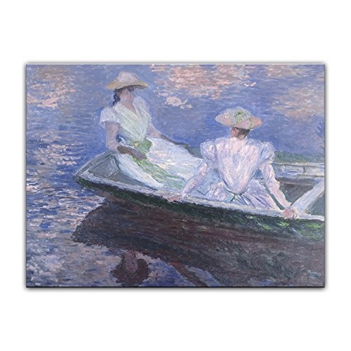 Keilrahmenbild Claude Monet Junge Mädchen in einem...