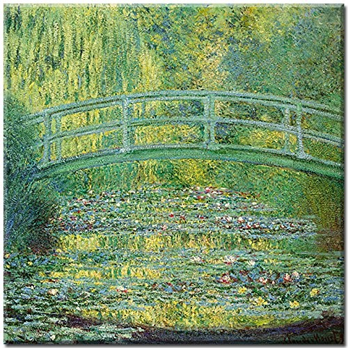 JAPANISCHE BRÜCKE IN GIVERNY von Claude Monet,...
